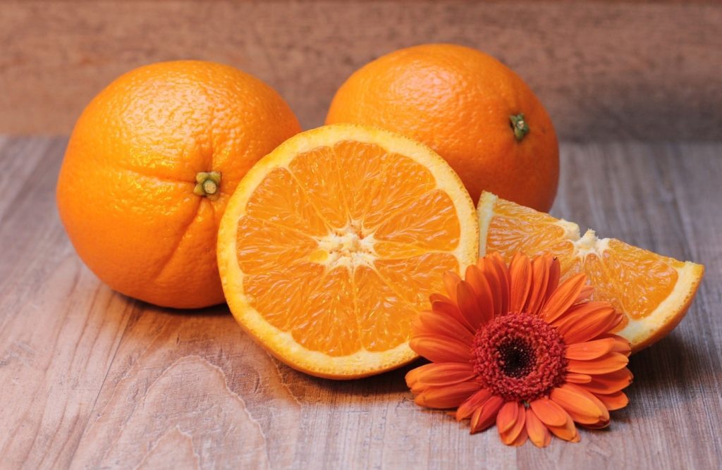Oranges et vitamine C